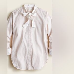 J. Crew | NWT Relaxed Fit Button-Down Tie Shirt